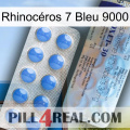 Rhinocéros 7 Bleu 9000 39